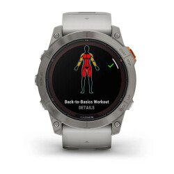 Garmin Fenix 7x Pro Saph Sol Ti Gray - 4