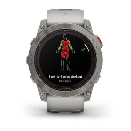 Garmin Fenix 7x Pro Saph Sol Ti Gray - 4