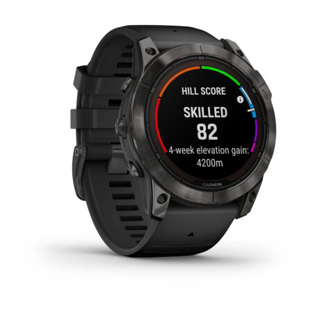 Garmin Fenix 7x Pro Saphire Solar - Karbon Gri DLC Titanyum - 3