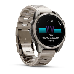 Garmin fenix 8 - 47 mm, AMOLED - Sapphire, Titanyum, Vented Titanyum Kayışlı - 3