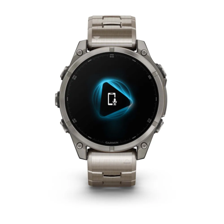 Garmin fenix 8 - 47 mm, AMOLED - Sapphire, Titanyum, Vented Titanyum Kayışlı - 4