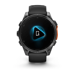 Garmin fenix 8 - 47 mm, AMOLED Slate Gri, Siyah Silikon Kayışlı - 4