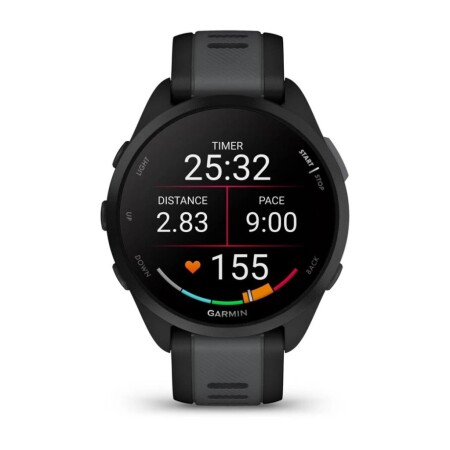 Garmin Forerunner 165 Music - Siyah/Slate Gri - 2