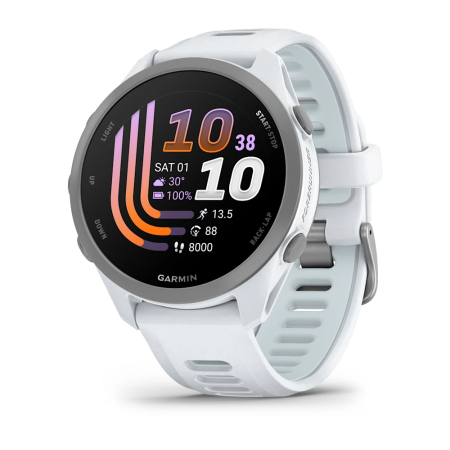 Garmin Forerunner 170 - Beyaz/Bulut Mavisi Kayışlı - 1