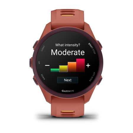 Garmin Forerunner 170 Music - Kırmızı Pembe, Kırmızı Pembe/Mango Kayışlı - 2