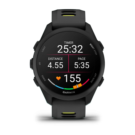 Garmin Forerunner 170 - Siyah/Amp Sarı - 4