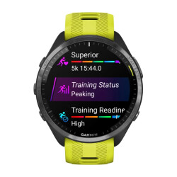Garmin Forerunner 965 - Karbon Gri DLC Titanyum Sarı | Siyah - 2