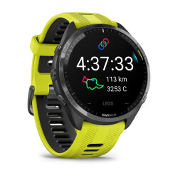 Garmin Forerunner 965 - Karbon Gri DLC Titanyum Sarı | Siyah - 3