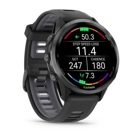 Garmin Forerunner 970 - Karbon Gri DLC Titanyum Siyah | Gri - 3