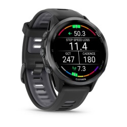 Garmin Forerunner 970 - Karbon Gri DLC Titanyum Siyah | Gri - 3