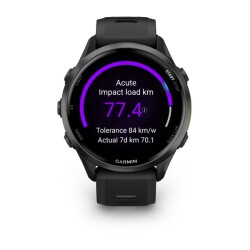 Garmin Forerunner 970 - Karbon Gri DLC Titanyum Siyah | Gri - 4