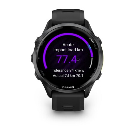 Garmin Forerunner 970 - Karbon Gri DLC Titanyum Siyah | Gri - 4