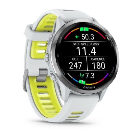 Garmin Forerunner 970 - Titanyum Beyaz | Sarı - 3