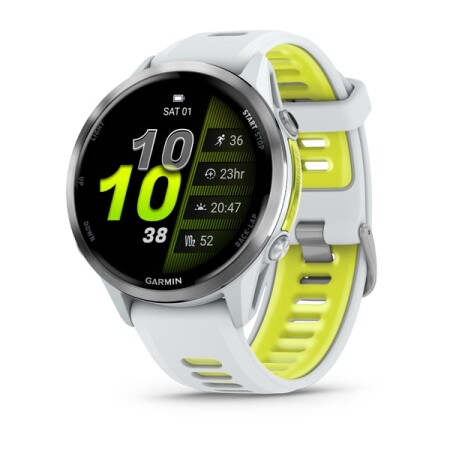 Garmin Forerunner 970 - Titanyum Beyaz | Sarı - 1