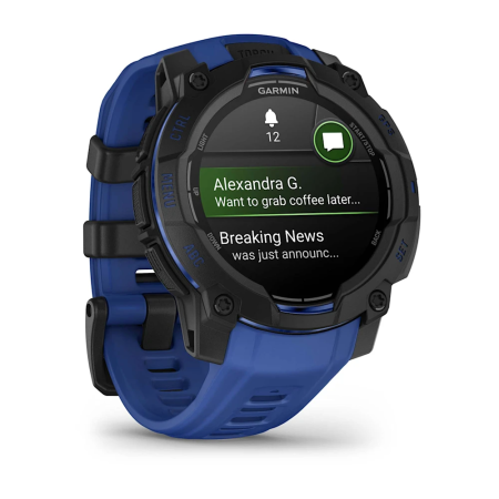 Garmin Instinct 3 - 45 mm AMOLED - Siyah Mavi - 1