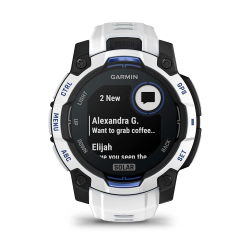 Garmin Instinct 3 – 45 mm Solar - Beyaz Mavi - 3
