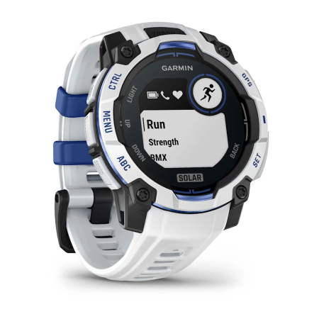 Garmin Instinct 3 – 45 mm Solar - Beyaz Mavi - 1