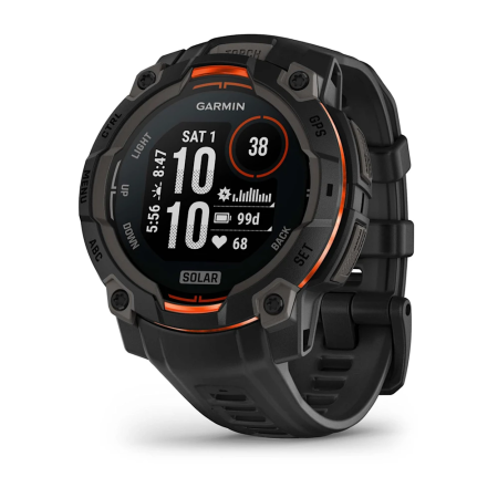 Garmin Instinct 3 – 45 mm, Solar - Siyah - 1