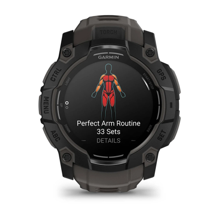 Garmin Instinct 3 – 50 mm, AMOLED - Kömür Siyahı - 5