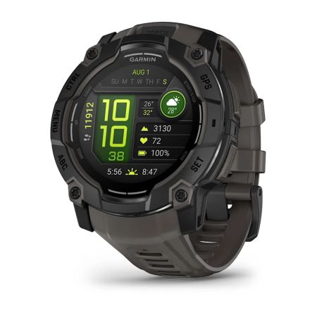 Garmin Instinct 3 – 50 mm, AMOLED - Kömür Siyahı - 1