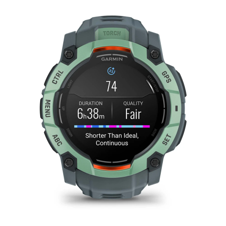 Garmin Instinct 3 – 50 mm, AMOLED - Neotropik / Twilight - 5