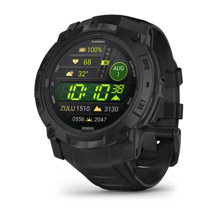 Garmin Instinct 3 – 50 mm, AMOLED, Tactical Edition - Siyah - 1