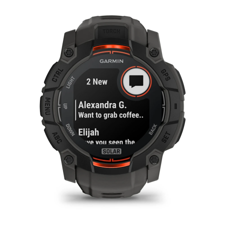 Garmin Instinct 3 – 50 mm, Solar - Kömür Siyahı - 4