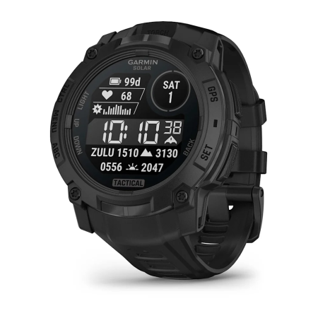 Garmin Instinct 3 – 50 mm, Solar, Tactical Edition - Siyah - 1