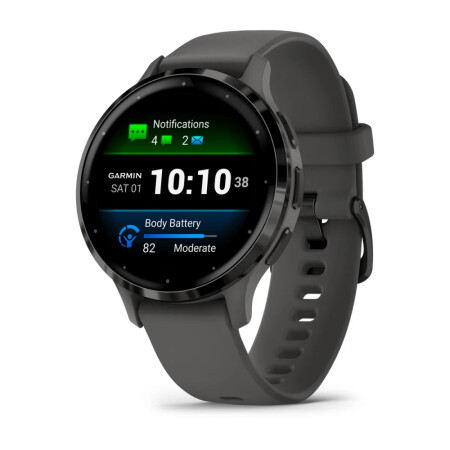 Garmin Venu 3S - Slate | Gri Kayışlı - 1