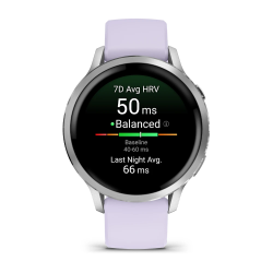 Garmin Venu 4 - 41 mm - Lavanta Mavisi Silikon Kayışlı - 2
