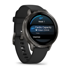 Garmin Venu 4 - 41 mm Siyah Silikon Kayışlı - 3