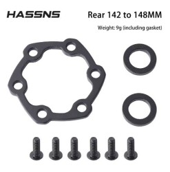 HASSNS Göbek Disk Adaptörü Arka 12x142mm 148mm Dönüştürmesine sağlar Boost - 7