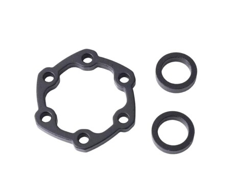 HASSNS Göbek Disk Adaptörü Ön 15x100mm 110mm Dönüştürmesine sağlar Boost - 1