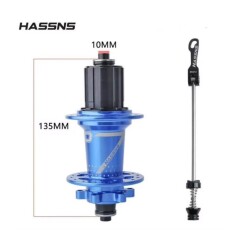 HASSNS Pro7 Arka Göbek 32 Delik Mavi - 2