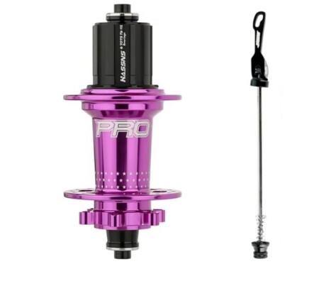 HASSNS Pro7 Arka Göbek 32 Delik Mor - 1