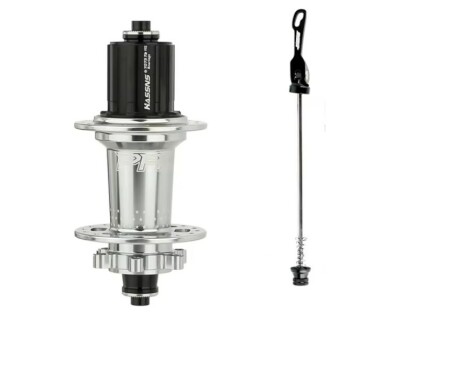 HASSNS Pro7 Arka Göbek 36 Delik Gümüş - 1