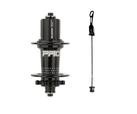 HASSNS Pro7 Arka Göbek 36 Delik Siyah - 1