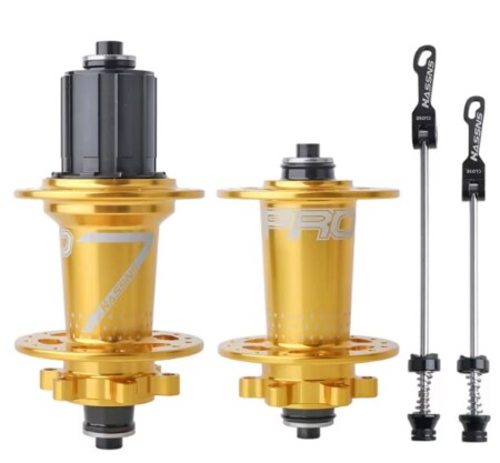 HASSNS Pro7 Ön Arka Göbek Seti 32 Delik Gold - 1