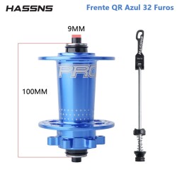 HASSNS Pro7 Ön Arka Göbek Seti 32 Delik Mavi - 3