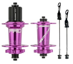 HASSNS Pro7 Ön Arka Göbek Seti 32 Delik Mor - HASSNS