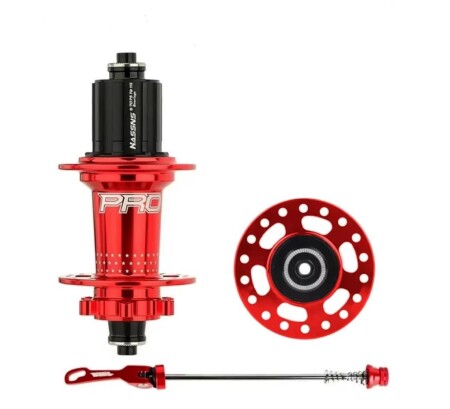 HASSNS Pro7 Ön Arka Göbek Seti 36 Delik Kırmızı - 2