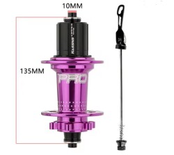 HASSNS Pro7 Ön Arka Göbek Seti 36 Delik Mor - 2