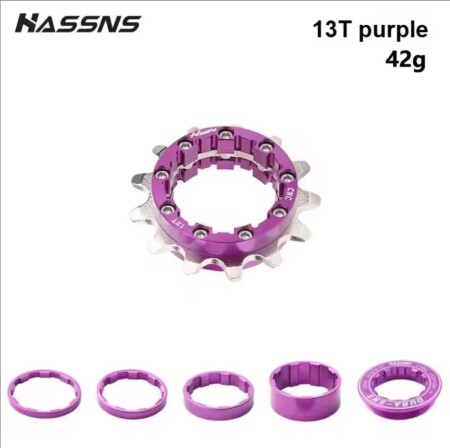 HASSNS Singe Speed ​​Dönüşüm Kiti 13T Dişli - 5