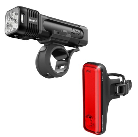 Knog Blinder Bisiklet Ön Arka Far Seti 1400 Lumen Road 150 Usb Şarjlı - 1