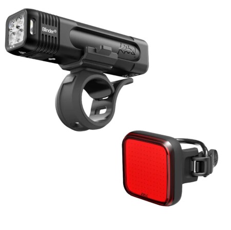 Knog Blinder Bisiklet Ön Arka Far Seti 700 Lumen Square 100 Usb Şarjlı - 1