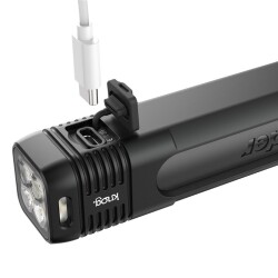 Knog Blinder Bisiklet Ön Arka Far Seti 700 Lumen Square 100 Usb Şarjlı - 7