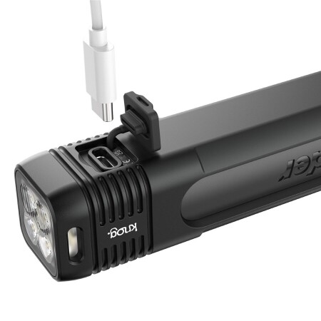 Knog Blinder Bisiklet Ön Arka Far Seti 700 Lumen Square 100 Usb Şarjlı - 7