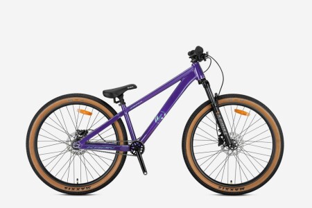 Kron Jumper  H.Disk Fren 26 Jant Dirt Jump Bisikleti Mor - 1