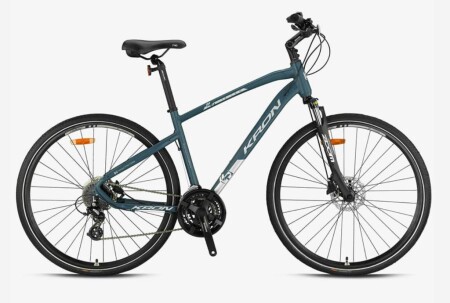 Kron TX 150 Hidrolik Disk 28 Jant 24 Vites 20 inç Bisiklet Mat Gri - 1