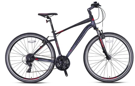 Kron TX 150 V-Fren 28 Jant 24 Vites 16 inç Bisiklet Siyah Kırmızı - 1